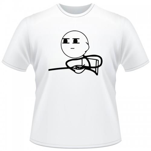 camisa meme-cereal guy