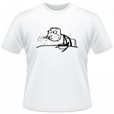 camisa meme-cereal guy cuspindo