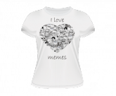 camisa meme-i love memes