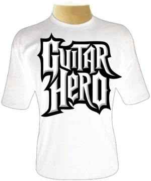 Camisa guitar hero